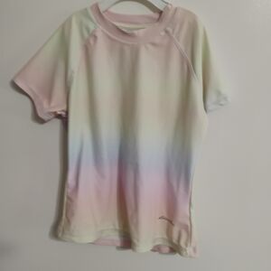 Eddie Bauer Pink and White Kids T-Shirt